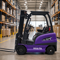 Chariot élévateur électrique compact à batterie au lithium, 1T, 2T, 2,5T, 3T, hauteur de levage 1m-5m, confortable, à monter sur camion – Vraiment à acheter !