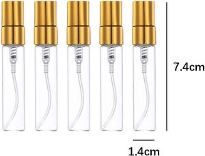 3ml 5ml 10ml Refillable Eco-friendly Glass <b>Spray</b> <b>Perfume</b> Sample <b>Bottle</b> With Paper Box Package - Product Image 2