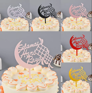 Décorateurs de gâteaux en acrylique joyeux anniversaire joyeux anniversaire <span class=keywords><strong>Oh</strong></span> Baby félicitations décorateurs de gâteaux Eid - Product Image 6