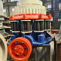 Concasseur à Cône Composé : Prix Compétitif, Machine de Concassage de Minerai de Cuivre et de Fer, Haute Productivité, Moteur Hydraulique DC, Engrenage
