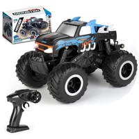Voiture RC haute vitesse 2,4 GHz à l'échelle 1/16, 4x4 tout-terrain, rotation à 360 degrés, camion pour enfants, voiture RC tout-terrain