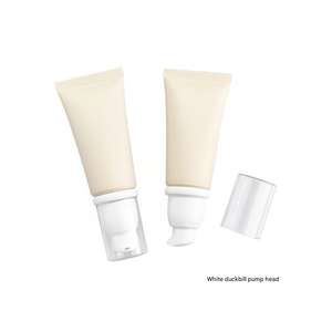 หลอดเครื่องสำอางแบบดูดสุญญากาศ ขนาด 30 มล./กรัม สีเบจด้าน สำหรับ<span class=keywords><strong>รองพื้น</strong></span> ครีมกันแดด ไพรเมอร์ ขวดพลาสติกเปล่า - Product Image 3