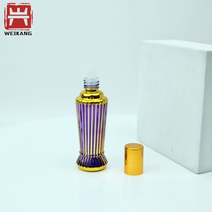 Envase Recargable para <span class=keywords><strong>Aceites</strong></span> Esenciales, Diseño Vintage Antiguo para Viajes, Botella de Perfume de Vidrio Estilo Medio Oriente - Product Image 5