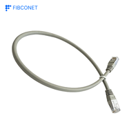 Câble Ethernet FIBCONET EMI 0,5m-50m, câble de raccordement réseau Cat5e avec blindage en feuille d'aluminium, 1000 Mbps