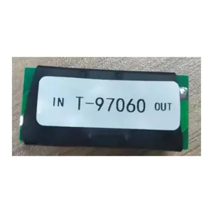 T-97060 transformator dengan 2 input, 2 output, blok terminal standar industri
