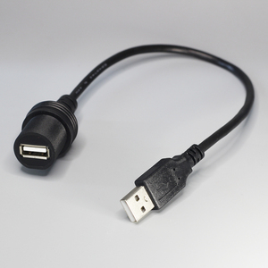 Không thấm nước <span class=keywords><strong>USB</strong></span> Cable Bảng điều chỉnh núi <span class=keywords><strong>USB</strong></span> Một Nam để nữ cáp mở rộng dây dữ liệu với bụi-proof Bìa - Product Image 2