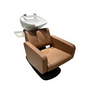 Chaises de coiffure, salons de coiffure, fauteuils de lavage semi-inclinables, salons de coiffure modernes et minimalistes, lits de lavage, vente en gros - Product Image 1