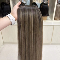 Vente directe usine : Perruques Lace Front en cheveux humains vierges chinois, base en soie, dentelle transparente, densité 150%, longues, bonnets petits et grands
