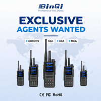 BQ-889 4G POC UHF VHF Talkie-walkie double mode OEM ODM Android Analogique Numérique Carte SIM Radio PTT Logo Personnalisé Vente en Gros