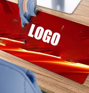 Alfombrilla de Ratón de Silicona de Marca, Moderna, Extendida, Azul, con Logotipo Personalizado, para Escritorios de Juegos, Configuraciones de Oficina, Promociones Corporativas - Product Image 2