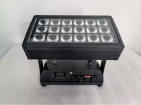 Foco LED Inalámbrico a Batería de 18x20W RGBWA UV Resistente al Agua con Control Remoto para Iluminación de Escenarios al Aire Libre