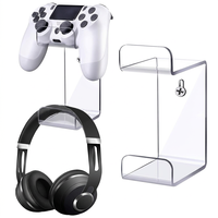 Support mural pour accessoires de jeu, support mural pour manette, support mural pour casque, support mural pour casque de jeu pour PS5 PS4 Xbox