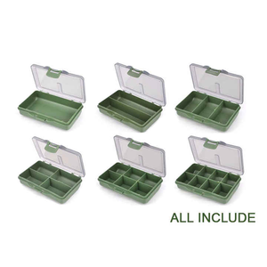 Mini <span class=keywords><strong>caja</strong></span> <span class=keywords><strong>de</strong></span> almacenamiento <span class=keywords><strong>de</strong></span> aparejos <span class=keywords><strong>de</strong></span> <span class=keywords><strong>pesca</strong></span> <span class=keywords><strong>de</strong></span> carpa <span class=keywords><strong>de</strong></span> plástico multifuncional para Stream River accesorio organización <span class=keywords><strong>Plano</strong></span> Rig Terminal - Product Image 6