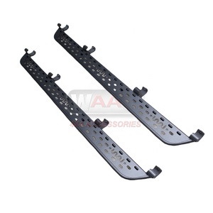 Estribos Laterales de Acero para Todoterreno <span class=keywords><strong>4x4</strong></span>, Estribos Deslizantes para Rocas, Ajuste Personalizado para Vehículos <span class=keywords><strong>Bronco</strong></span> de 2 y 4 Puertas, Precio de Fábrica - Product Image 1