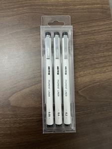 Gran oferta logotipo personalizado FineLine pluma de aguja ultrafina buena calidad <span class=keywords><strong>dibujo</strong></span> y escritura pintura marcador conjunto embalaje a prueba de decoloración - Product Image 3