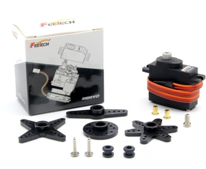 Hitec değiştirilmesi HS-82MG/81MG 9G 17G 25G 6KG 9KG 15KG 20KG Metal dişli mikro için 1/8 1/10 RC araba uçak Robot planör - Product Image 6