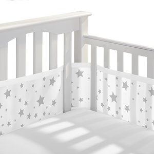 Protector de Cama para Bebés y Niños Pequeños, Personalizado, Suave, Transpirable, con Malla de Seguridad - Product Image 1