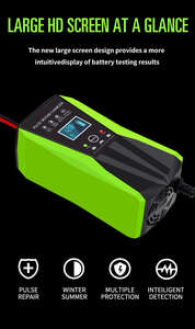 เครื่องชาร์จแบตเตอรี่รถยนต์แบบจุดซ่อมพัลส์12V10A เครื่องชาร์จแบตเตอรี่รถยนต์แบบข้ามพรมแดน - Product Image 6