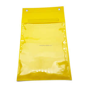 Porte-documents <span class=keywords><strong>de</strong></span> <span class=keywords><strong>chantier</strong></span> A4 personnalisé en PVC imperméable avec fermeture auto-agrippante pour permis et documents - Product Image 6