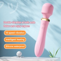 10 Geschwindigkeiten Heizung AV Vibratoren Zauberstab Vibratoren Klitoris stimulatoren Vaginal G-Punkt Massage geräte Frauen Mastur batoren Sexspielzeug