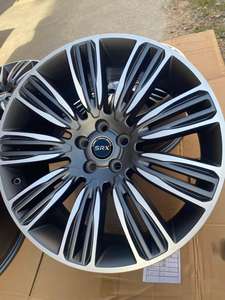 Rines Forjados Personalizados SRX Nuevos, Acabado Pulido, de 16-24 Pulgadas, Aluminio T6061, Prensado a 12000T, para Corvette, Color Plata - Product Image 6