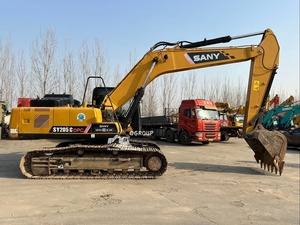 Excavadora <span class=keywords><strong>de</strong></span> cadenas SANY 205C usada <span class=keywords><strong>de</strong></span> 20.5 toneladas con motor original, bomba hidráulica y caja <span class=keywords><strong>de</strong></span> cambios, peso operativo <span class=keywords><strong>de</strong></span> 20 toneladas - Product Image 2