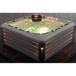 Cinq personnes surdimensionnées utilisent Smart Outdoor Massage Hot Tub <span class=keywords><strong>Spa</strong></span> Tubs - Product Image 1