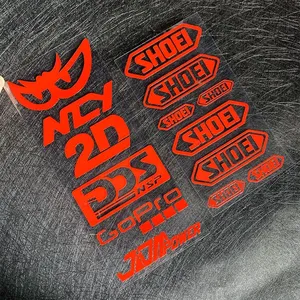 Cho YAMAHA Tmax <span class=keywords><strong>HRC</strong></span> cho Ninja dán xe tia laser cầu vồng phản chiếu cá mập xe gắn máy bên Dải xe đạp Mũ bảo hiểm Styling Vinyl Decal - Product Image 3