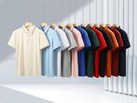 Polos de golf personnalisés de haute qualité avec logo, t-shirts oversize à manches courtes, couleur unie, polos en tricot vierges