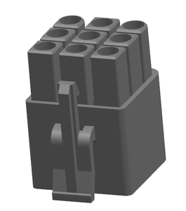 ขั้วต่อแบบตัวผู้/ตัวเมีย ระยะห่าง 6.2 มม. รุ่น <span class=keywords><strong>HXH</strong></span> HX62001/HX62002 ขั้วต่อสายเคเบิล 176 - Product Image 3