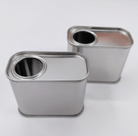 Petite boîte à épices 100ml 250ml huile de cuisson récipient métallique pour Condiments de qualité alimentaire