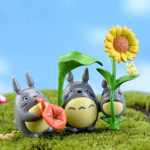 Figurine en PVC de dessin animé japonais pour bureau, jouet en plastique, Hayao <span class=keywords><strong>Miyazaki</strong></span>, Mon voisin Totoro, figurines d'action miniatures - Product Image 3