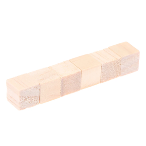 DIY <span class=keywords><strong>บล็อก</strong></span><span class=keywords><strong>สี่เหลี่ยม</strong></span><span class=keywords><strong>ไม้</strong></span>ขนาดเล็กว่างเปล่าขนาด1ซม. ลูกบาศก์<span class=keywords><strong>ไม้</strong></span>ทึบสำหรับงาน<span class=keywords><strong>ไม้</strong></span>งานฝีมือเด็กของเล่นวัสดุทำปริศนา200ชิ้น - Product Image 5