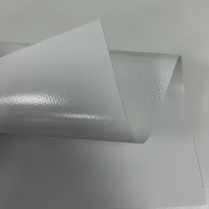 Matériel flexible imprimable résistant de rideau latéral de bâche de camion de PVC de 750gsm 900gsm