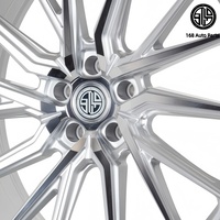 Jantes forgées personnalisées de 18 à 22 pouces à double 5 branches, concaves profondes, de luxe, pour véhicules sportifs VIP, 5x112 5x114.3 5x120 pour BMW Audi Tesla