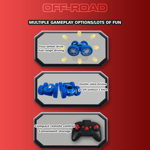 Coche de Acrobacias de Doble Cara 2.4G <span class=keywords><strong>para</strong></span> Niños, Brazo Oscilante, Interacción Padres-Hijos, Material de Resina, 4 Ruedas, Uso en Interiores - Product Image 6