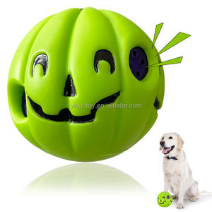 <span class=keywords><strong>ลูก</strong></span>บอลฝึกสุนัขยี่ห้อ Yinuo ของเล่นเคี้ยวมีเสียงสำหรับออกกำลังกายและแก้ไขพฤติกรรมที่ไม่พึงประสงค์ ลายสีเขียว - Product Image 4