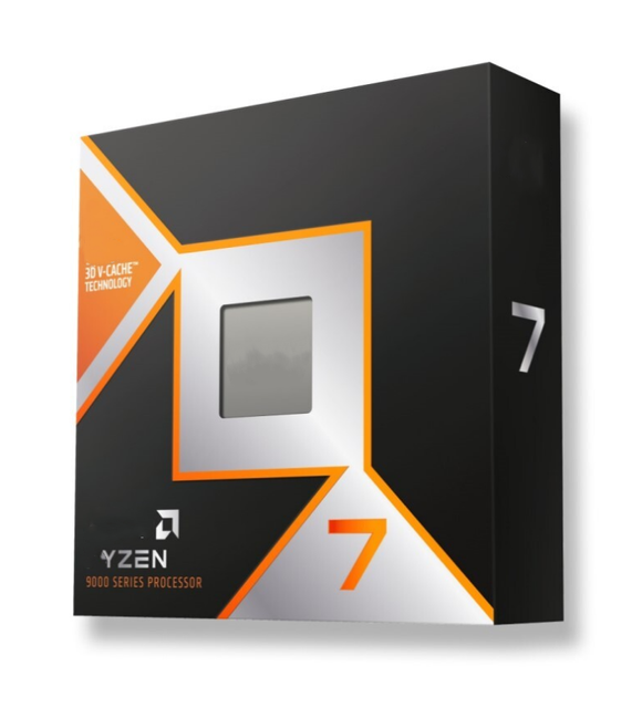 Gaming Processor R7 9800X 3D 8 Cores 16 Threads 104MB Game Cache  5.2GHz Boxed Tray  CPU