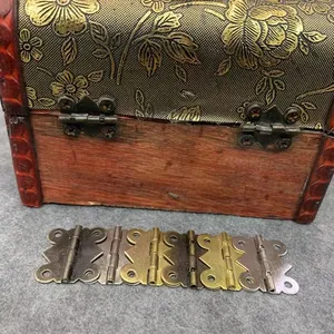 Trang trí hộp đồ trang sức bướm bản lề kim loại mông bản lề nhỏ cho đồ trang sức hộp xì gà