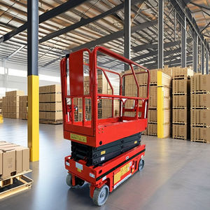 Plataforma elevadora móvil de tijera hidráulica para mantenimiento, almacenes y uso industrial - Product Image 3