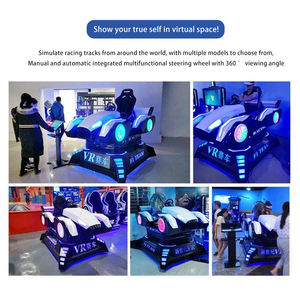 Simulador <span class=keywords><strong>de</strong></span> <span class=keywords><strong>Carreras</strong></span> VR 4D con Asiento Ajustable, Estructura Metálica, Uso en Interiores, Certificado CE - Product Image 4