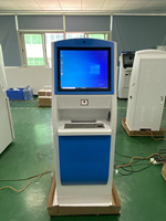 Kiosque interactif d'écran tactile d'impression du service A4 d'individu avec la fonction de balayage de document
