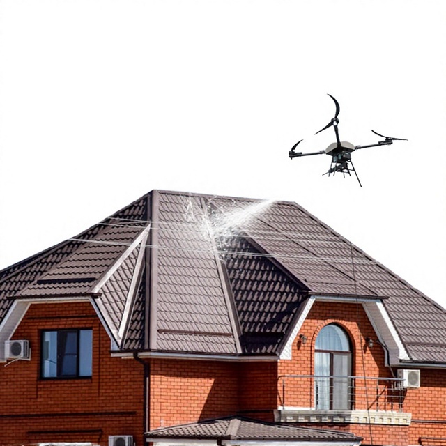 Cleaning Drone Series Multi-functional Washing UAV Window Cleaning Drone with High Pressure