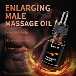 Vente en gros d'usine, extraits d'herbes naturelles pures, sans effets secondaires, soin de la zone intime masculine, huile essentielle pour massage du pénis, 10 ml - Product Image 4