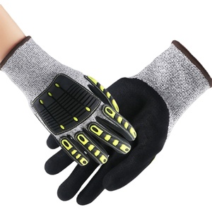 Gants de construction résistants à l'usure et à la haute pression en caoutchouc trempé de paume de haute qualité - Product Image 3