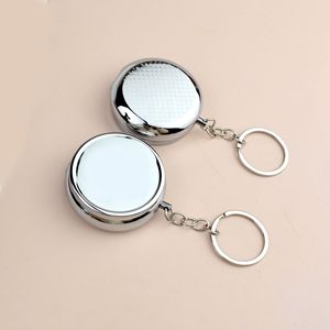 กล่องเก็บยาแบบพกพาสำหรับเดินทาง กล่องจัดระเบียบยาแบบแบ่งช่อง ทำจากโลหะ - Product Image 2