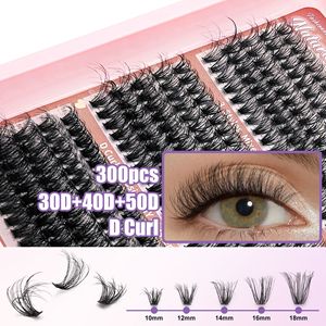 Pestañas Postizas Lakanaku Natural Curl 3 Estilos Mixtos, Tipo D, Rizadas, Rusas, para Hacerlo Usted Mismo - Product Image 2