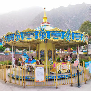 Manèges de carrousel de luxe certifiés CE manèges manège attractions jeux de manège à vendre manèges de parc d'attractions pour enfants chevaux carrousel - Product Image 3