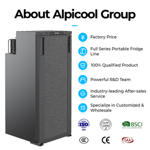 Alpicool OEM R50 RV Camper Van Tủ Lạnh Nhiệt Độ Đôi Với Điều Khiển Duy Nhất 12V 24V DC Máy Nén Caravan Tủ Lạnh Frezzer - Product Image 6