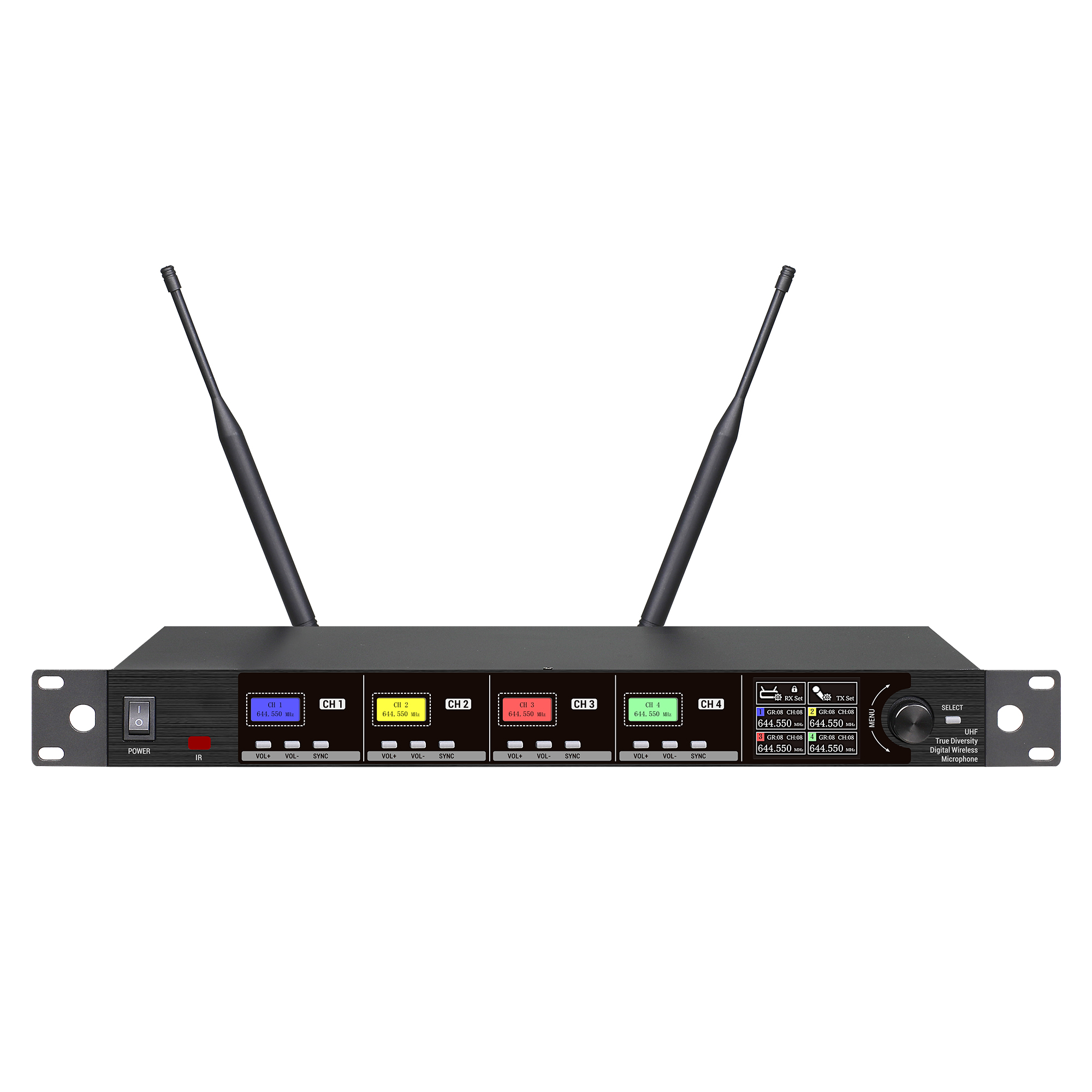 Точность Pro аудио портативная караоке-система UHF-417 беспроводной микрофон 470-960 мГц частота серебристый металлический микрофон аксессуар